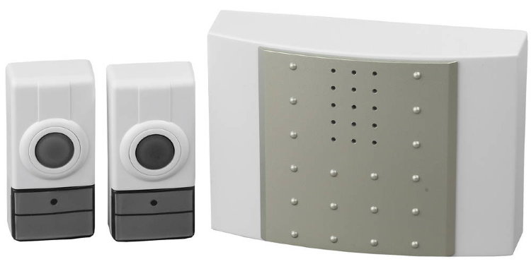 Светозар Звонок 4,5В "ЛИРА" радиочастотный беспроводной, 16 мелодий, 2 кнопки