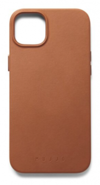 Mujjo Кожаный чехол для iPhone 15 Plus, Коричневый