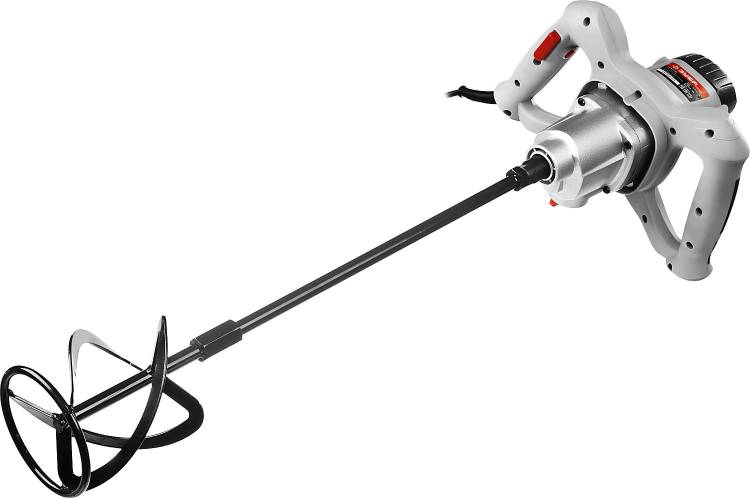 Миксер ЗУБР МР-1050-1 строительный, 2-скоростной,1050Вт, 0-500/0-700 об/мин, М14 патрон, перемешивание ?вверх/вниз?