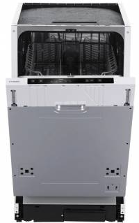 Встраиваемая посудомоечная машина Hyundai HBD 450 / расход воды - 9 л, количество комплектов - 9, защита от протечек, 45 см х 82 см х 58 см / Global