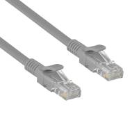 Патч-корд ExeGate UTP-RJ45-RJ45-5e-CU-20M-GY, UTP, cat.5e, 20м, медь, серый <EX282018RUS> 282018