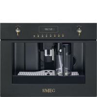 Smeg CMS8451A | Кофемашина Coloniale | Антрацит | Габариты: 455 x 595 x 380 мм | Емкость для воды: 1.80 л | Многоязычный LCD-дисплей