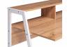 Woodville письменный стол "Аларо" , дуб вотан / белый матовый , страна производства - Россия , материал каркаса - металл , материал столешницы - ЛДСП , 60см*93см*115см / 542656