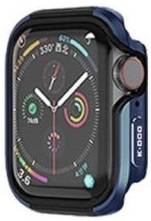 Чехол-бампер K-Doo DEFENDER Series для Apple Watch 44mm из алюминиевого сплава с защитой от ударов, Синий