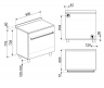 Smeg варочный центр SUK91MFX9 | Тип варочной панели: Газ | Тип основной духовки: Термовентилируемый | Объем духовки 115 л | Высота 94.1; Ширина 90;  Глубина 65.1 см | Страна  Италия