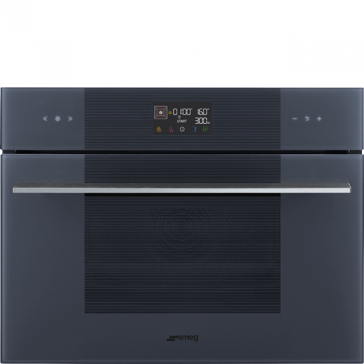 Smeg SO4102M1G | Встраиваемый духовой шкаф | Коллекция: Linea | Полезный объем: 40 л | Максимальная температура: 250 °C | 11 функций приготовления | Мощность: 3300 Вт | Размеры: 454 x 597 x 548 мм | Цвет: Neptune Grey