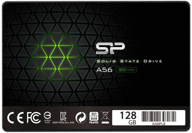 Твердотельный накопитель Silicon Power 128 ГБ SATA SP128GBSS3A56B25
