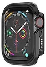 Чехол-бампер K-Doo DEFENDER Series для Apple Watch 44mm из алюминиевого сплава с защитой от ударов, Черный