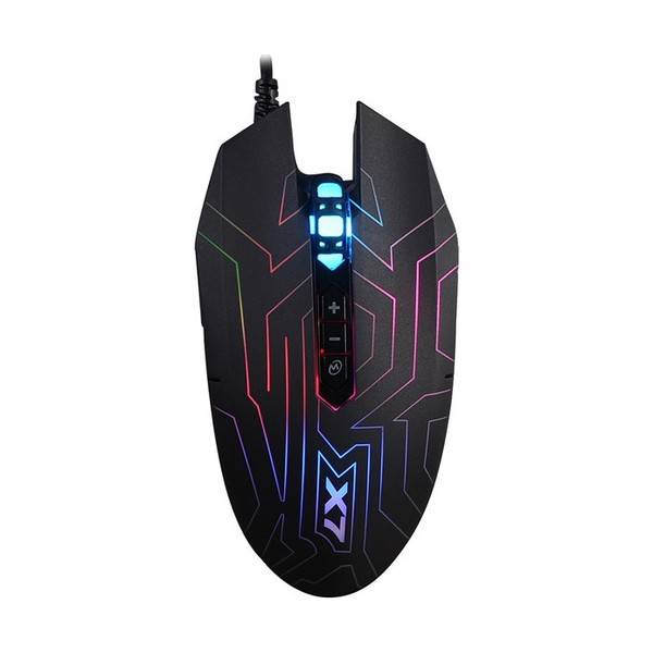 Мышь A4Tech X77 черный Global
