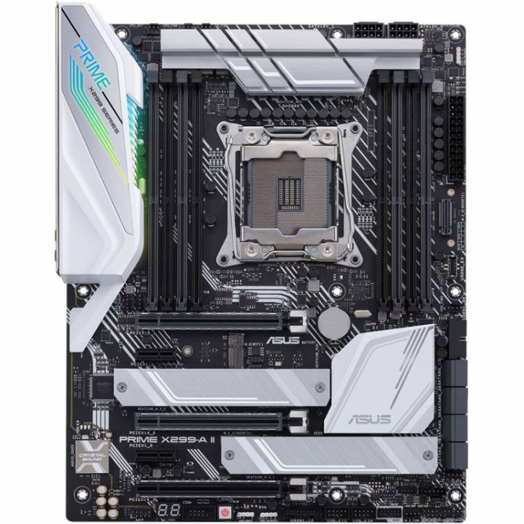 Материнская плата ASUS PRIME X299-A II / LGA 2066, Intel X299, 8xDDR4-2933 МГц, 3xPCI-Ex16, 3xM.2, Standard-ATX Global