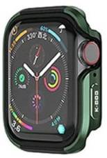 Чехол-бампер K-Doo DEFENDER Series для Apple Watch 44mm из алюминиевого сплава с защитой от ударов, Зеленый