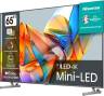 Телевизор LED 65" (164 см) Hisense 65U6KQ / Smart TV, Mini LED, ULED, 4K UltraHD, Wi-Fi, 60 Гц, VIDAA, HDMI х 3, USB х 2 шт, темно-серый / Global