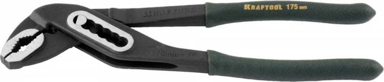 Kraftool 22359-18 Клещи переставные "PANZER", Cr-V, захват до 40мм / 1", 175мм