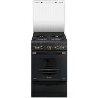 Gefest газовая плита 5100-02 0187 | Ретро | Количество конфорок: 4 | Объем духовки: 52 л | Электроподжиг | Габариты (ВхШхГ): 85х50х58.5 см | Цвет: Черный | Global