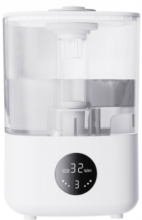 Увлажнитель Воздуха Lydsto Smart Humidifier F100S | На 25 кв.м | Объем емкости для воды  2.5 л | Антибактериальный увлажнитель | 3 режима работы