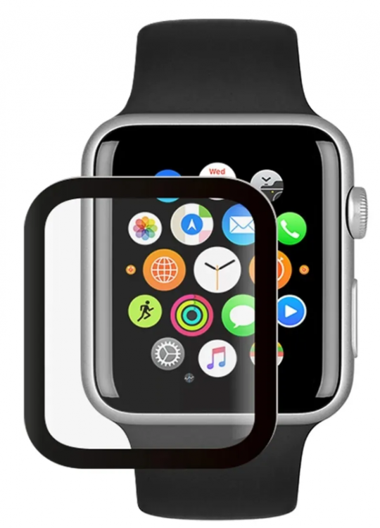 Пленка защитная PMMA Full для Apple iWatch 8 45 mm Black