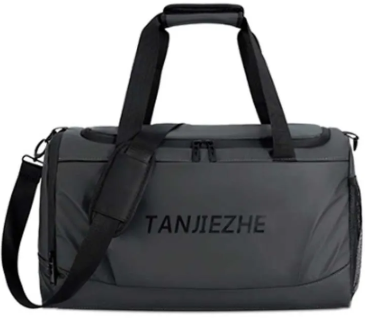 Сумка спортивная через плечо дорожная Tanjiezhe YG-023-2 Grey, JOYA 