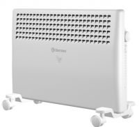 Конвектор электрический THERMEX Hygge 2 | Стальной корпус с антрацитовым покрытием | Площадь обогрева до 25 кв м | Мощность 2000 Вт Global