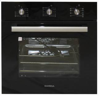 Встраиваемый электрический духовой шкаф Darina 1V5 BDE111 705 B / 50 л, независимый, до 250 °C, гриль, конвекция, вертел, класс - A / Global