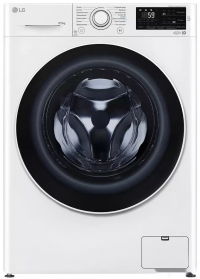 Стирально-сушильная машина LG F4J6TM7W | загрузка белья - 8 кг | максимальная загрузка на сушку - 5 кг | инверторный двигатель |фронтальная загрузка | скорость отжима - 1200 об/мин |  количество программ - 14 | дозагрузка белья | режим обработки паром  |