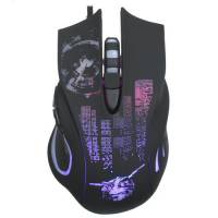 Игр. Мышь Qumo  Gremlin M37, проводная, оптическая, 6 кноп., подсв. 4 цв., 1200/1600/2400/3200 dpi, программируемая