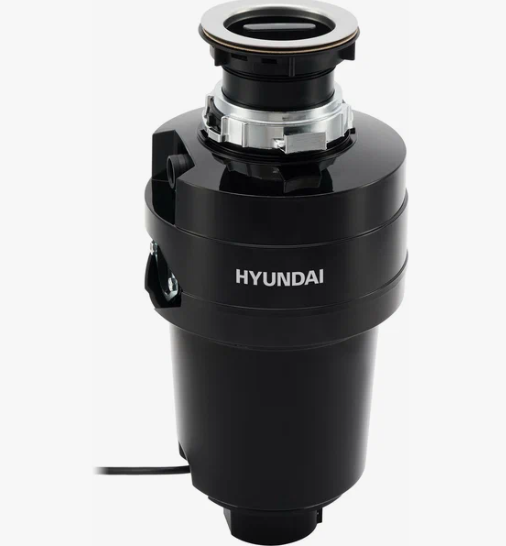 Измельчитель пищевых отходов кухонный Hyundai HFWD 12560 560 Вт, электрический, в раковину |  Материал камеры: Нержавеющая сталь| | Мощность, Вт: 560| Мощность, Вт: 560 | 220х220х478