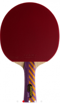 Donic Ракетка Testra AR / накладка Twingo Plus rubbers/ для новичков/ для опытных спортсменов/ Толщина губки 1,8 мм