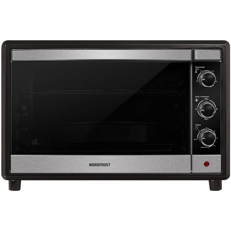 Мини-печь NORDFROST RC 450 ZB pizza | 45 л, 2000 Вт, гриль | черный Global
