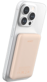 Aukey Внешний аккумулятор Magnetic 10000 мАч | Совместим с MagSafe Qi Pink