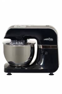 Миксер планетарный Hiberg MP 1040 DB / 1000 Вт, планетарный, скоростей - 6, корпус - пластик, насадок - 3 шт