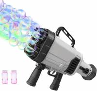 Bubble rocket автомат-генератор мыльных пузырей | Цвета в ассортименте