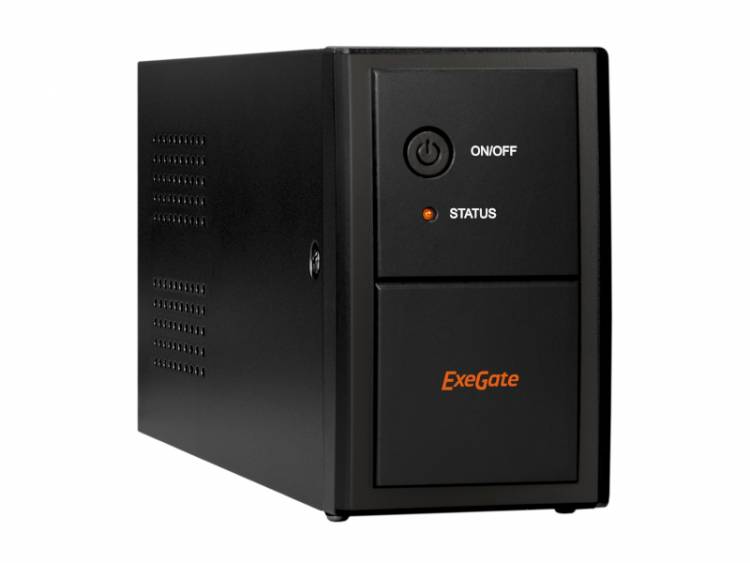 ИБП ExeGate Power Back BNB-850.LED.AVR.C13.RJ.USB <850VA/480W, LED, AVR,4*IEC-C13, RJ45/11, USB, Black> <EP285472RUS>