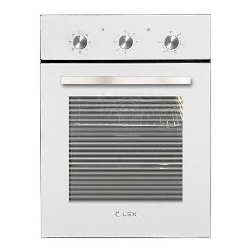 Встраиваемый электрический духовой шкаф Lex EDM 4570 WH / 55 л, независимый, до 250 °C, гриль, конвекция, класс - A, 59.5 см*45 см*58 см / Global
