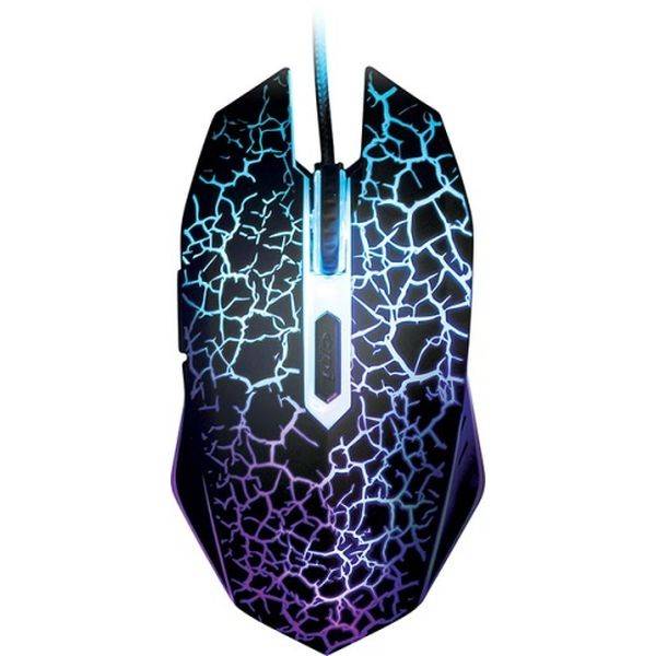 Игр. Мышь Qumo Terra M02, проводная, оптическая,1200/1600/2400/3200 dpi