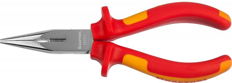 Kraftool 2202-3-16 Тонкогубцы "ELECTRO-KRAFT", Cr-Mo сталь, 160мм