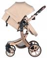  Farfello Коляска трансформер Aimile Original New Gold Кремовый/ Легкая алюминиевая рама / Для детей с рождения до 3 лет /   6961136050359