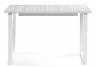 Woodville стол раскладной Лота Лофт 120 25 мм юта / матовый белый , 75см*75см(160см)*120см
