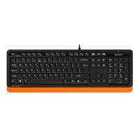 Клавиатура A4Tech Fstyler FK10 черный/оранжевый Global