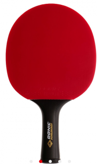 Donic Ракетка Carbotec 7000  рассчитана на тип игры Атака+ / накладка Liga/ для новичков/ для опытных спортсменов/ Толщина губки 2,3 мм