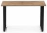 Woodville стол "Лота Лофт" , 120х74х75см , дуб вотан / матовый черный , страна производства - Россия / 489609