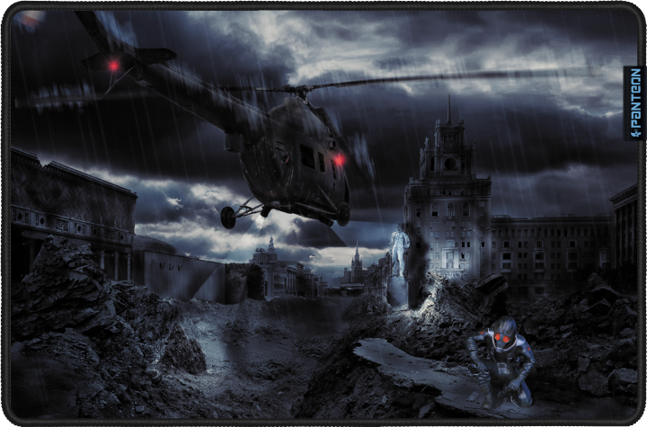 Jetaccess Panteon GP-179SM  SUNDOWN средняя (покрытие Speed Control, 500x330x3мм) Профессиональная игровая поверхность