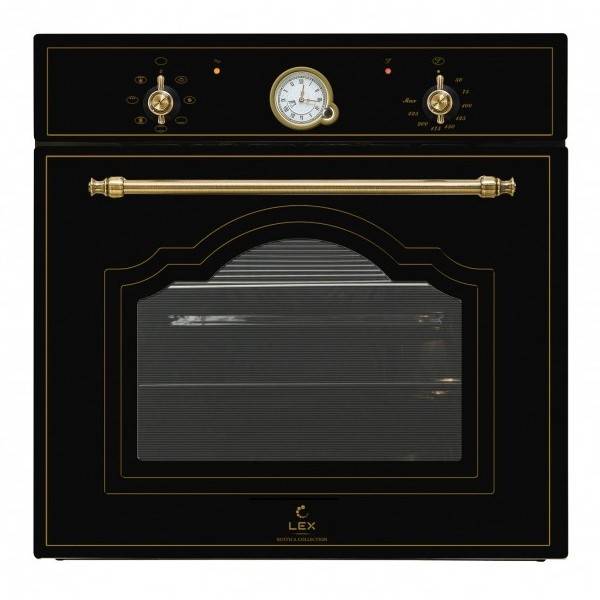 Встраиваемый электрический духовой шкаф Lex EDM 6070С BL / 60 л, независимый, до 250 °C, гриль, конвекция, класс - A, 59.5 см*59.5 см*57.5 см / Global