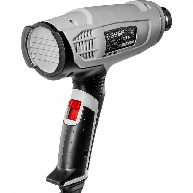Зубр ФТ-2000 Фен технический (строительный), 2000Вт