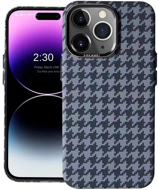 KeepHone Чехол для iPhone 15 Pro Kevilar Madras MagSafe 