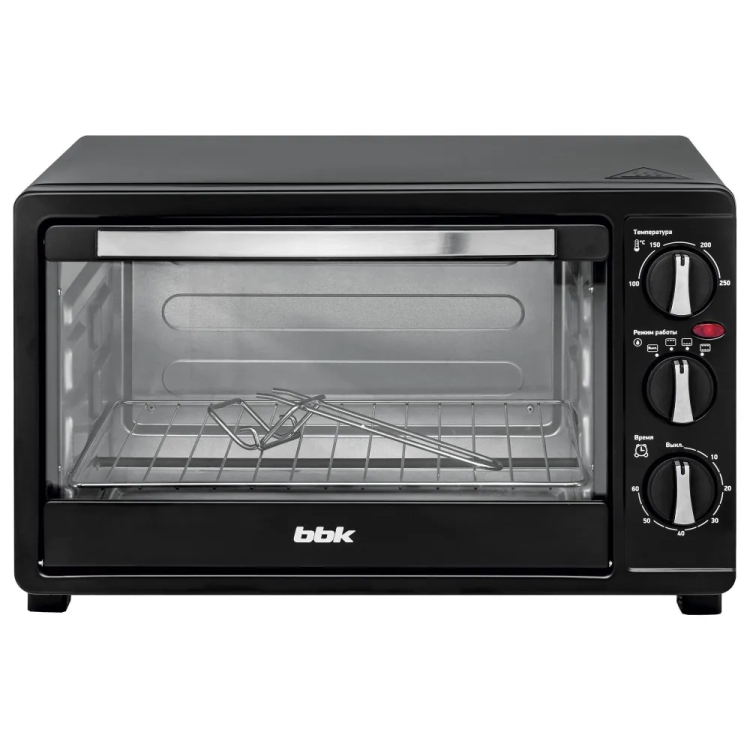 Мини-печь BBK OE2343M | 1500 Вт | 23л | 3 режима | Гриль | Черный | Global