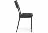 Woodville стул на металлокаркасе "Бекал" . черный / матовый черный , 39см*51см*84см , страна производства - Россия /  469978