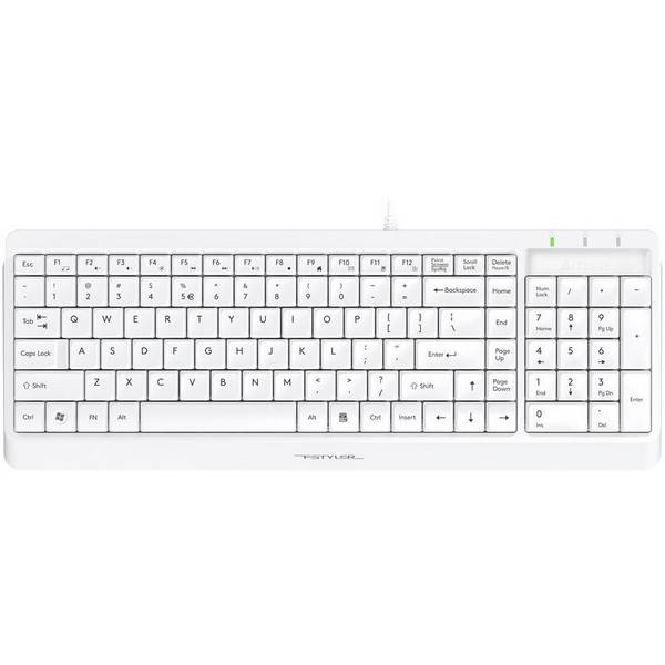 Клавиатура A4Tech Fstyler FK15 белый Global