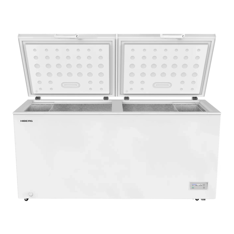 Морозильный ларь Hiberg PF 56L2W / 560 л, 40 кг/сутки, камер - 1 шт, 164 см x 86.5 см x 70 см