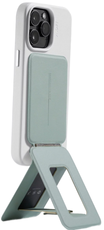 Moft Штатив- держатель для смартфона с поддержкой MagSafe | из экокожи премиум-класса | Tripod Stand, Green