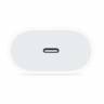 Сетевое зарядное устройство Apple 20W USB-C Power Adapter (MHJE3ZM/A) / зарядный блок для айфона оригинал 20 W / зарядное устройство для айфона / блок питания апл / блок питания эпл